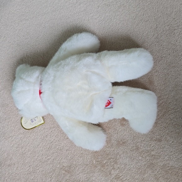 Baby PJ White Teddy Bear 1992☆RARE☆ Old Ty Tag, Classic Ty Plush Collectible NWT - Picture 10 of 11